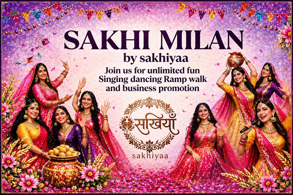 Sakhi Event in Mahavir Enclave Blends Fun with Empowerment